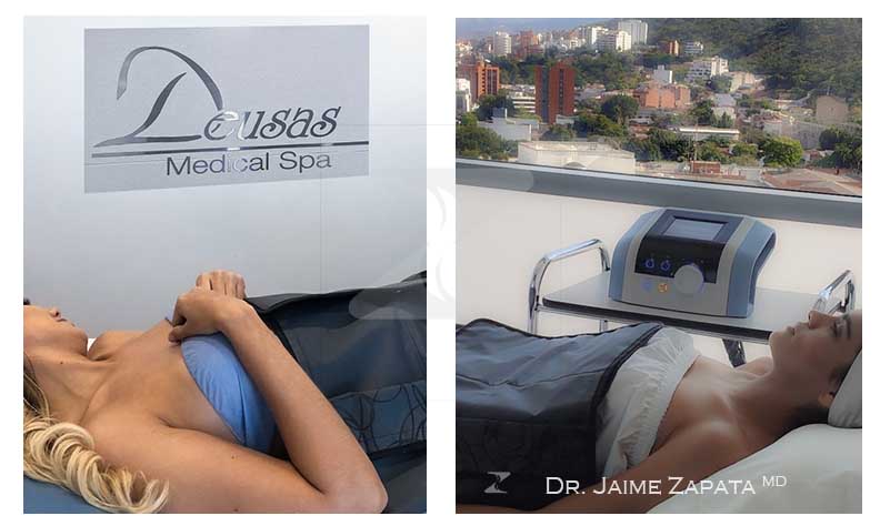 pressotherapy in deusas medical spa